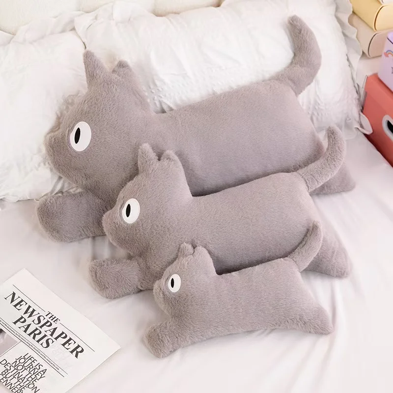 40/60/80 cm Side Cat Pillow Anime Plush Toy Cute Doll Stuffed Animal Soft Doll Plush Christmas Thanksgiving Gift