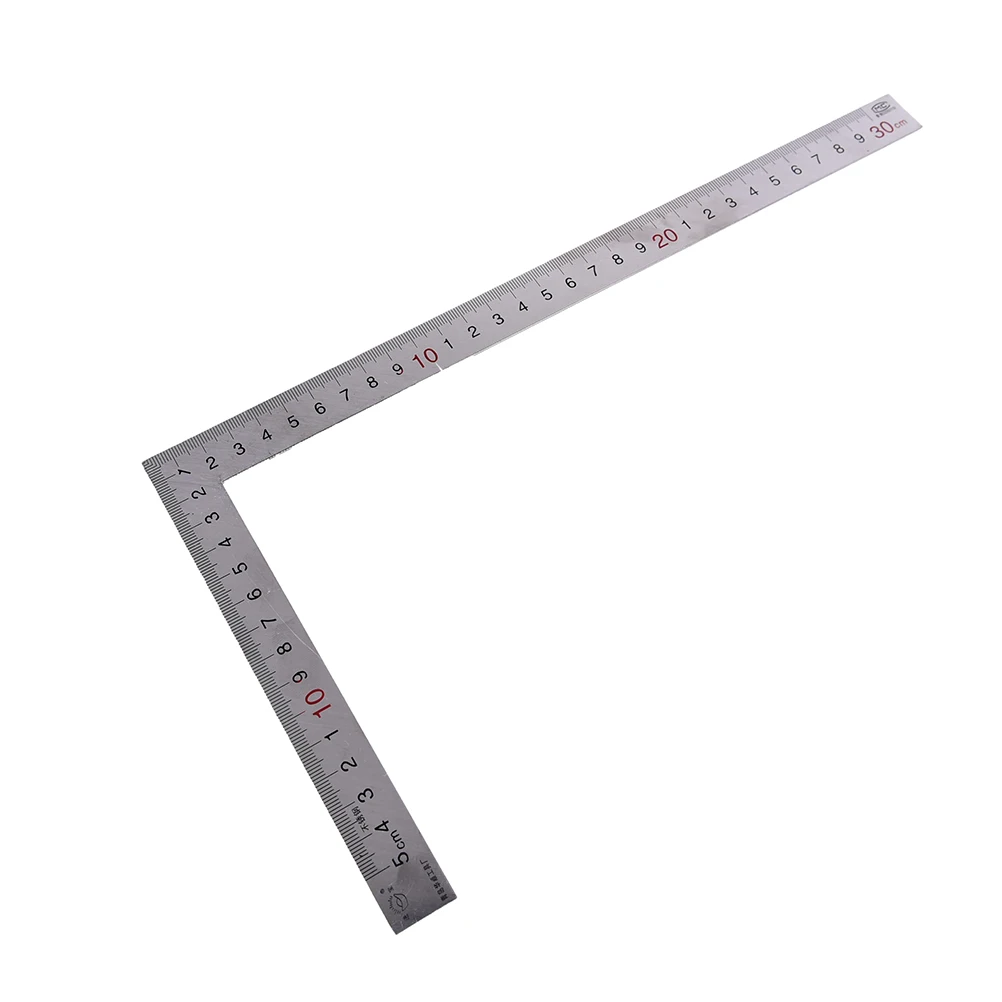 Metal Steel Right Angle Ruler Engineers Try Square Set Woodworking Wood Measuring Tool  90 Degrees Measurement Instruments Tools