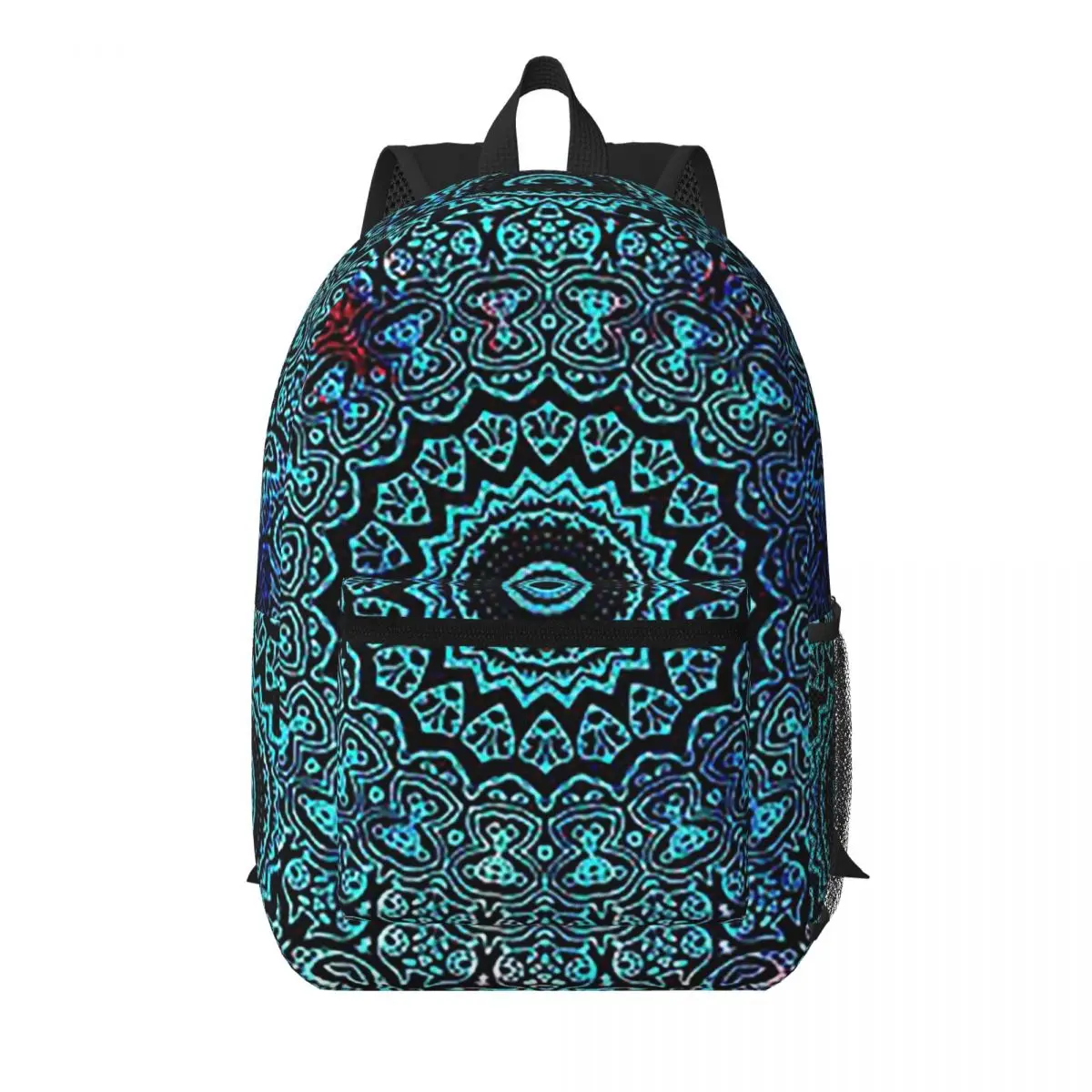 Bohemian Passion Mandala Zen Yoga Meditation Student Backpack School Bag Hiking Travel Daypack Men Women Bookbag Shoulder Bags