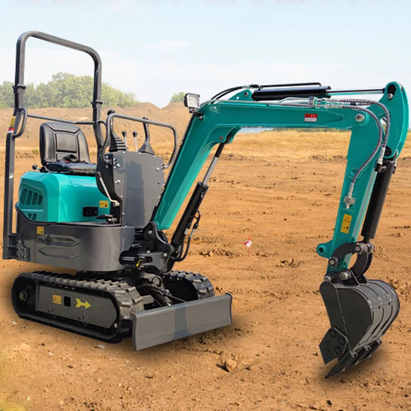 Customized New Excavator Price 1Ton 1.2 Ton Mini Excavator Digging Hydraulic Small Micro Digger Machine