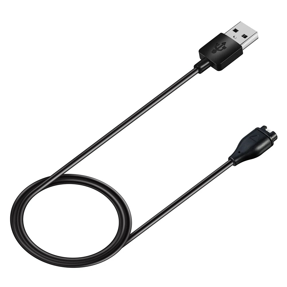 Cable de carga USB de 1m, cargador de reloj para Garmin Fenix 6S 6 5 Plus 5X Vivoactive 3 con buen rendimiento antiinterferencias