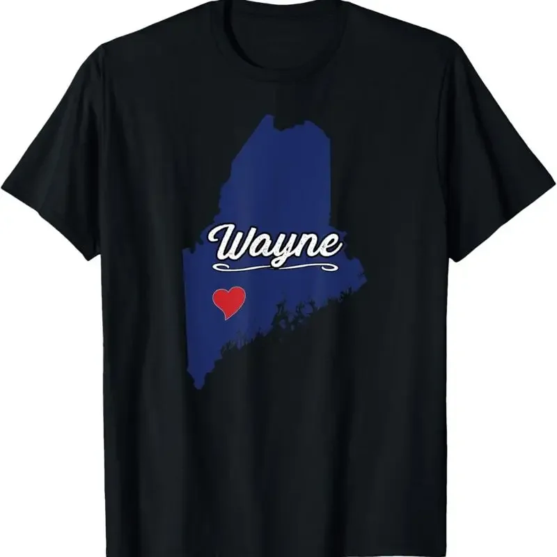 City Of Wayne Maine Cute Novelty Merch T Shirt