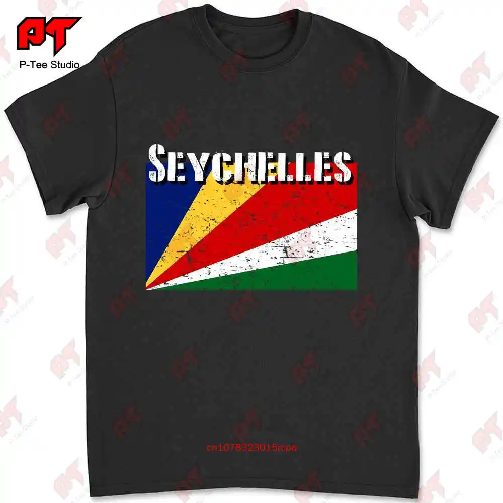 Seychelles Flag T Shirt Top City Map Peoples United Party DK2D