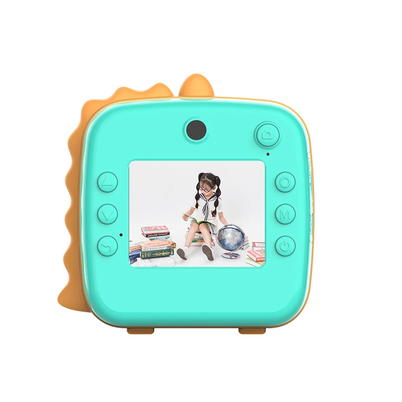 Cámara Digital de impresión térmica para niños, cámara fotográfica de impresión instantánea, cámara de Video, juguetes educativos HD para niños