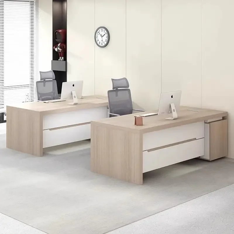 Office Boss Desk Simple Modern Single Financial  Supervisor Manager Chair Large