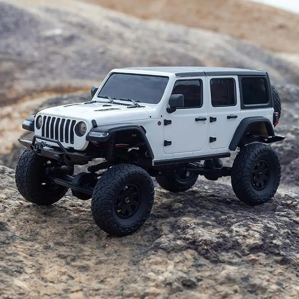 1/24 2.4G 4WD RC Climbing Car Mini-Z Racing 4x4 for Jeep for Wrangler Rubicon Rock Crawler Brushed Off-Road Truck Vehicles Model