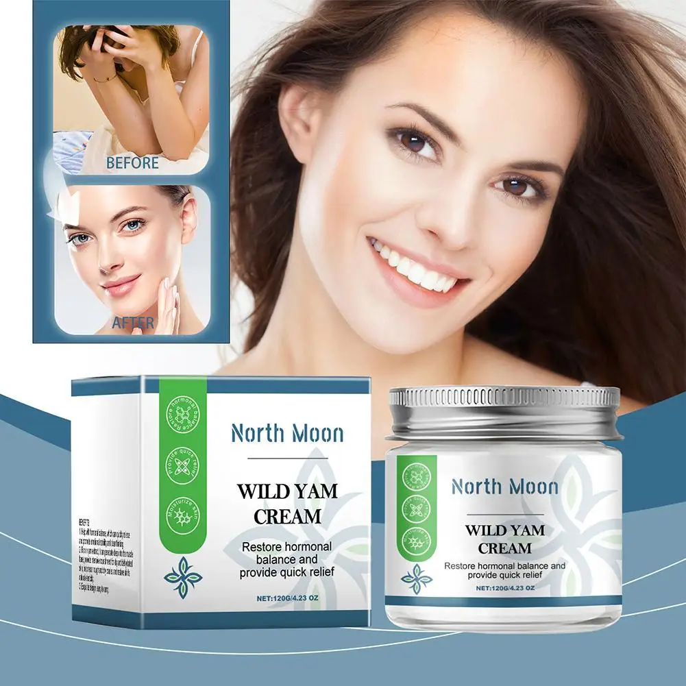 

Wild Yam Cream Organic Moisturizes Whitening Cream Natural Skincare Products Smooth And Bright Cream 120g