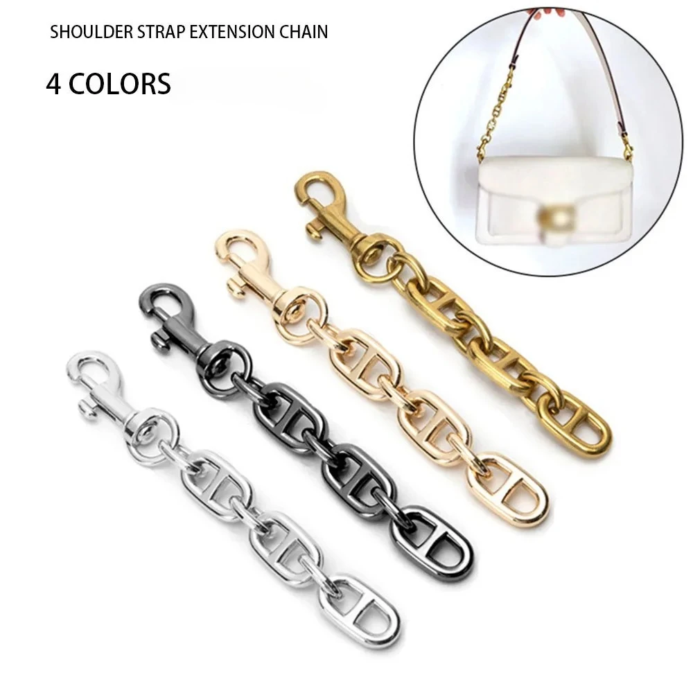 Erweiterte Kette für Handtasche Metall Verlängerungskette Achselhöhle Umhängetasche Transformation Umhängetasche Verlängern Kette Taschen Zubehör – Detail 1