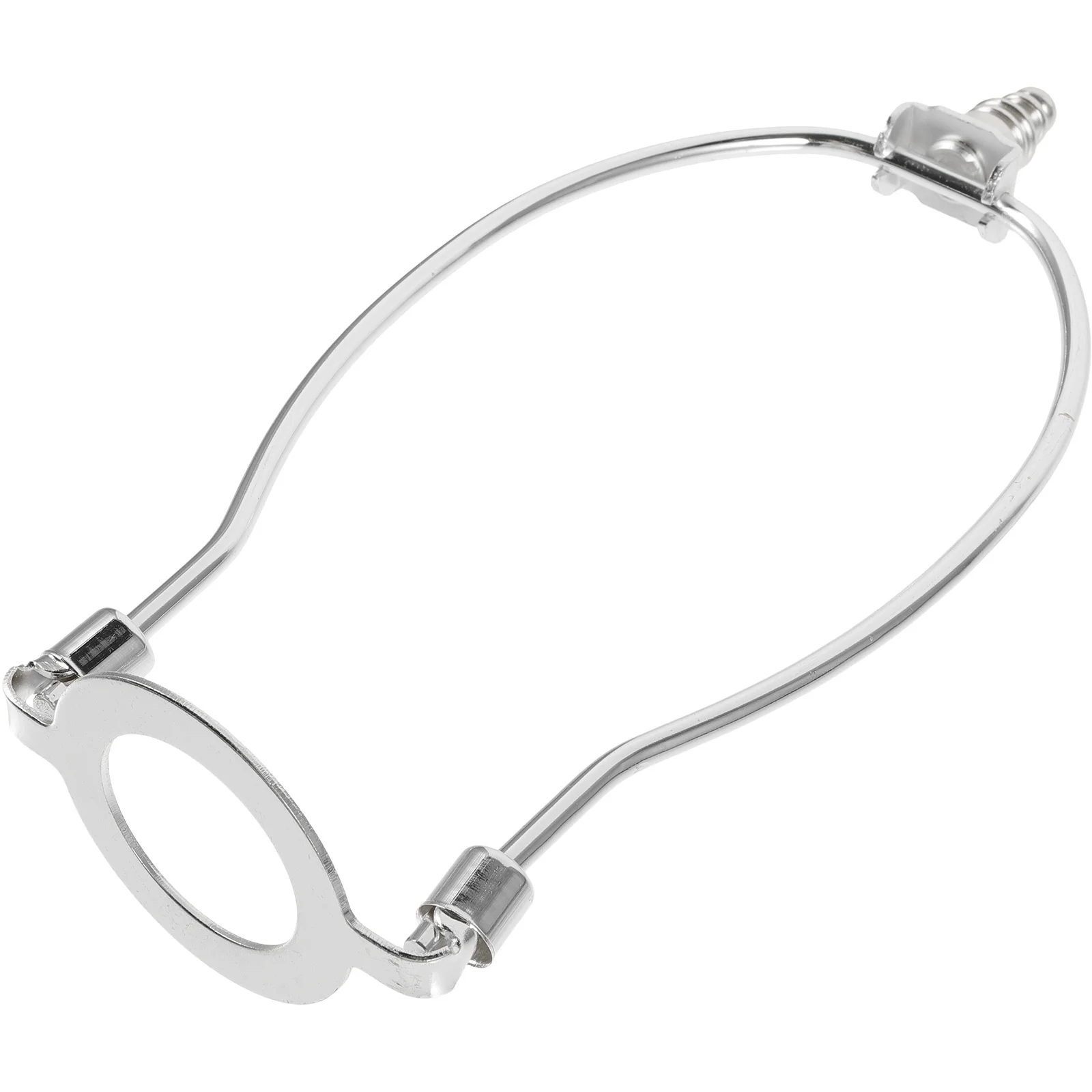 

1Pair 8 Inch Lamp Harp Holder Smooth Finish Lampshade Bracket for Desk Floor Lamp Heavy Duty Support DIY Lighting Fixture