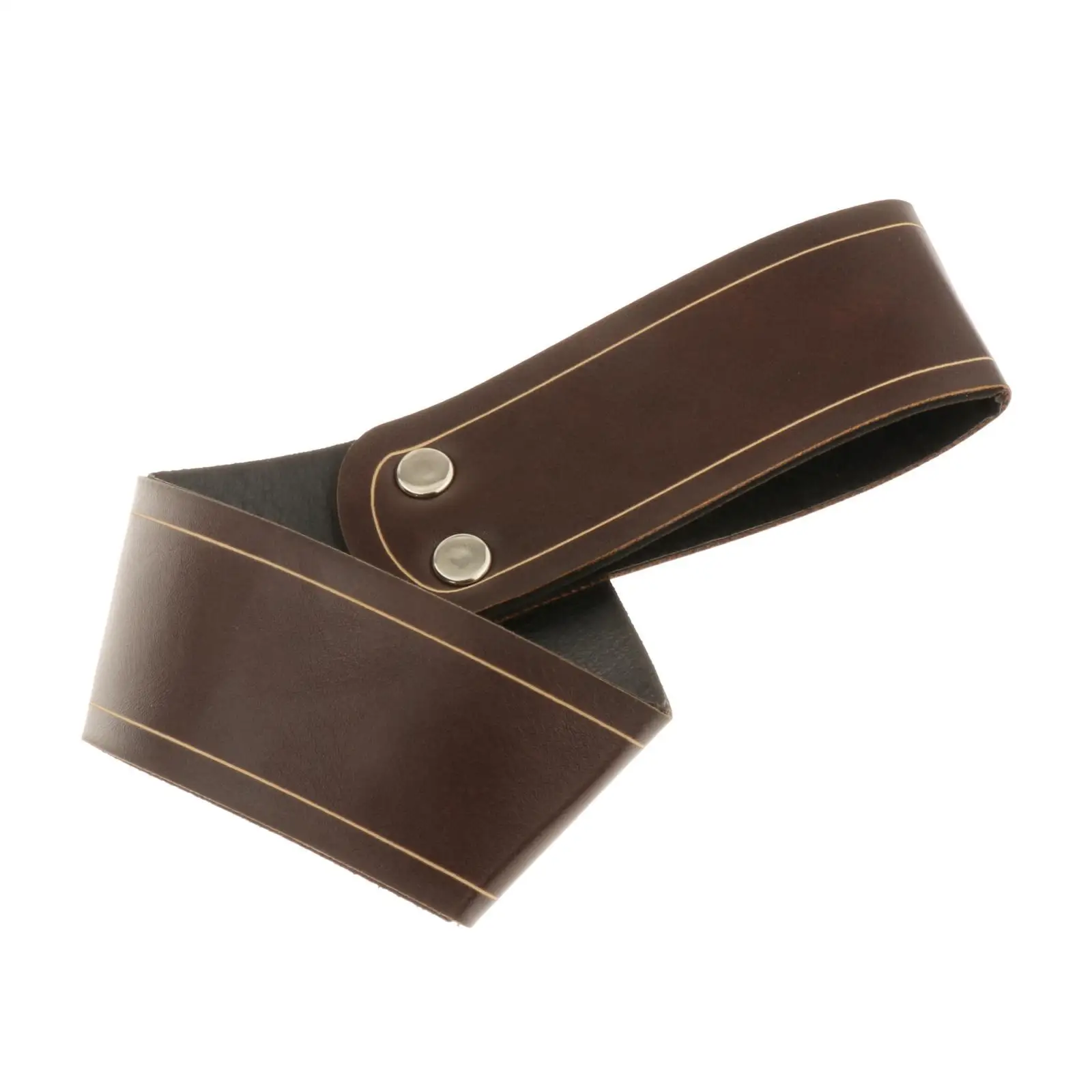 

PU Leather Sword Frog Holder Medieval Scabbard Tool Belt Knight Warrior Stage Accessory for Cosplay Viking Pirate