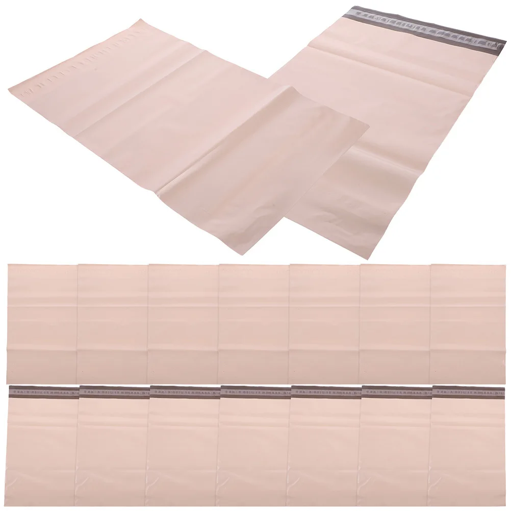 

100 Pcs Waterproof Packaging Bag Package Bags Mailing Mailer Packing for Shipping New Material Pe Large