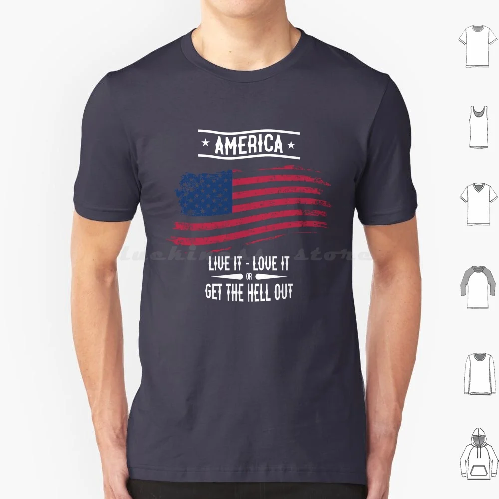 America-Second Amendment T Shirt 6xl Cotton Cool Tee Second Amendment 2nd Amendment Patriotic Flag Patriot America Usa American