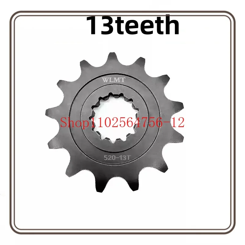 

13T for CFMOTO 450MT 450mt 450 MT Small Silent Durable Motorcycle Front Sprocket Chain Wheel Front Fly Wheel Pinion