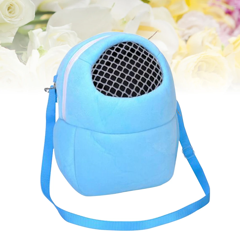

Pet Carrier Bag Cotton Sling Breathable Nest For Hamster Squirrel Guinea Pig Chinchilla Travel Outdoor Use Mesh Window