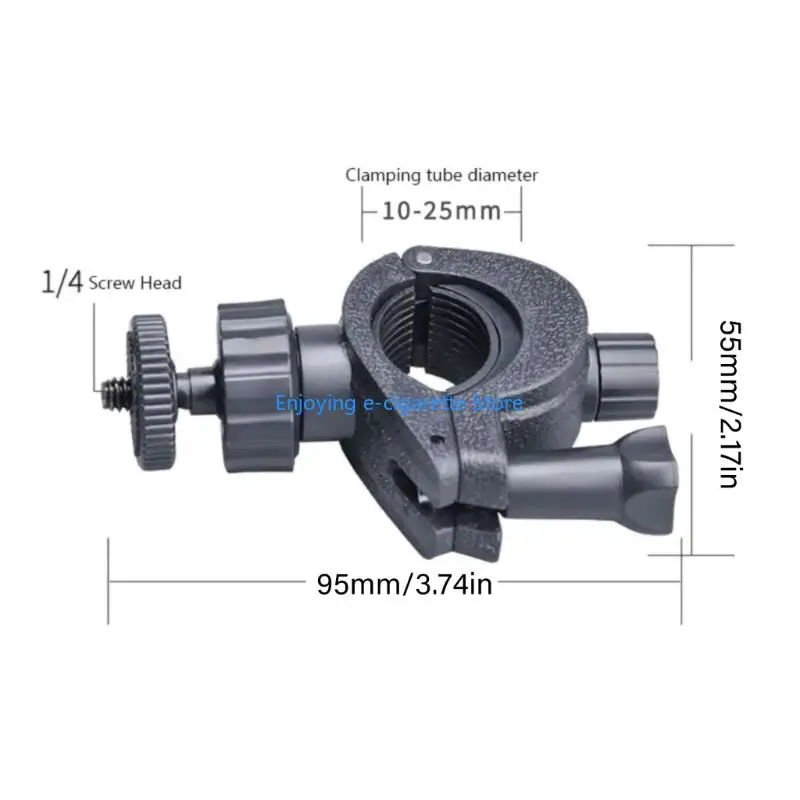 Einstellbare Sprachhalter-Klemmhalterung mit verriegelbarem Standgriff und leichtem ABS-Design für Aufnahmearbeiten – Detail 6