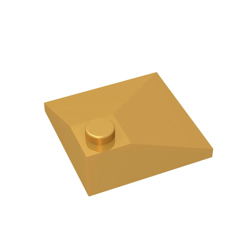 Gobricks GDS-1077 Slope 33 3 x 3 Double Convex Corner compatible with lego 3675 children\'s DIY Educational Building Blocks Tech