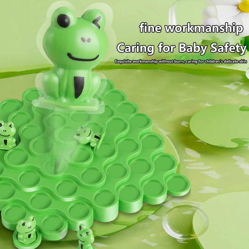Kinder Frosch Balance Baum Montessori Mathe Spielzeug Eltern-Kind-Interaktion Tabletop Balancing Brettspiel