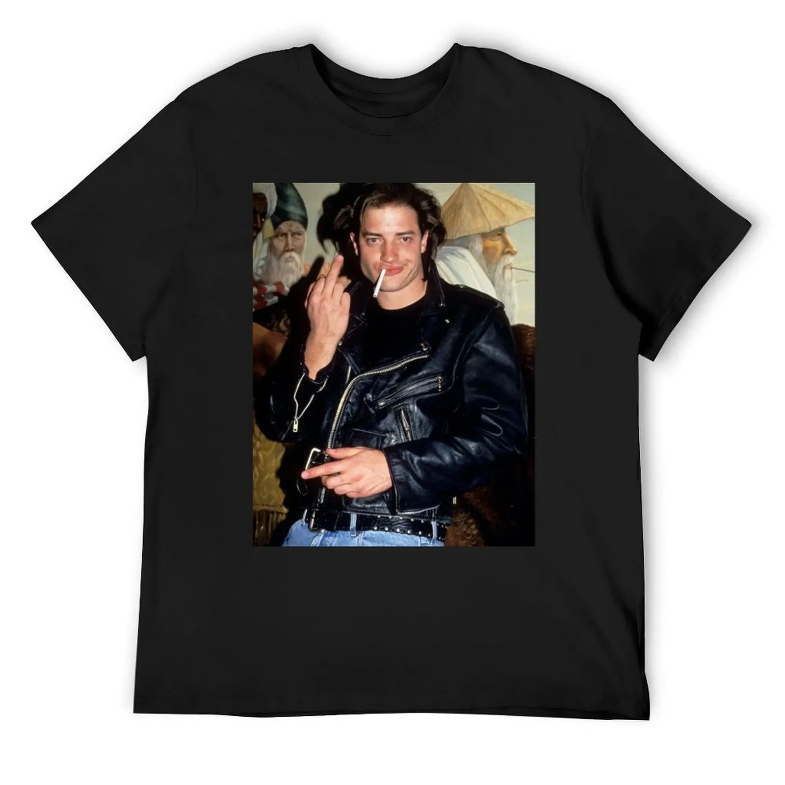 

Brendan Fraser at Tunnel Club T-Shirt plus sizes plus size tops summer tops mens t shirts