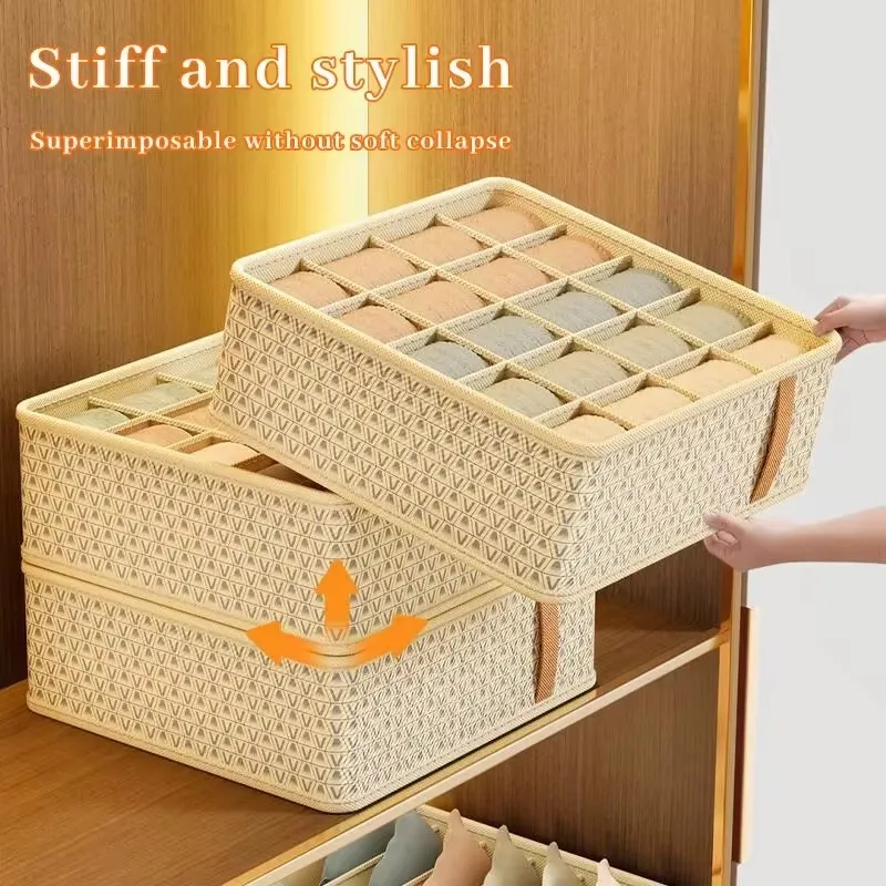 1pc Underwear And Socks Storage Box Drawer Type Multifunctional Home Student Dormitory Finishing, Wardrobe Compartment