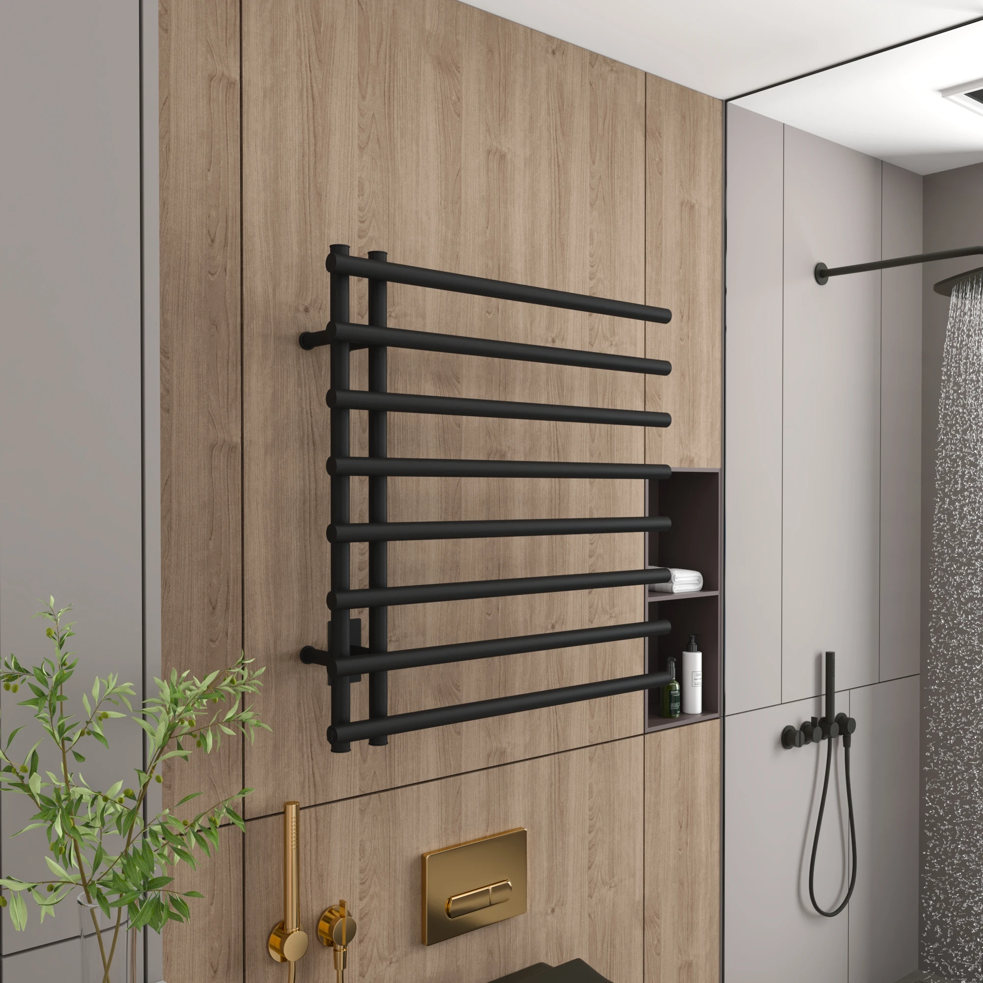 سلك صلب/مكونات إضافية 304 سخان منشفة من الفولاذ المقاوم للصدأ رف منشفة كهربائي سخان منشفة كهربائي #5