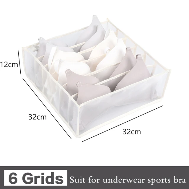 Unterwäsche Schublade Organizer Lagerung Box Faltbare Schrank Organisatoren Schublade Teiler Lagerung Boxen Für Unterhosen Socken Bh