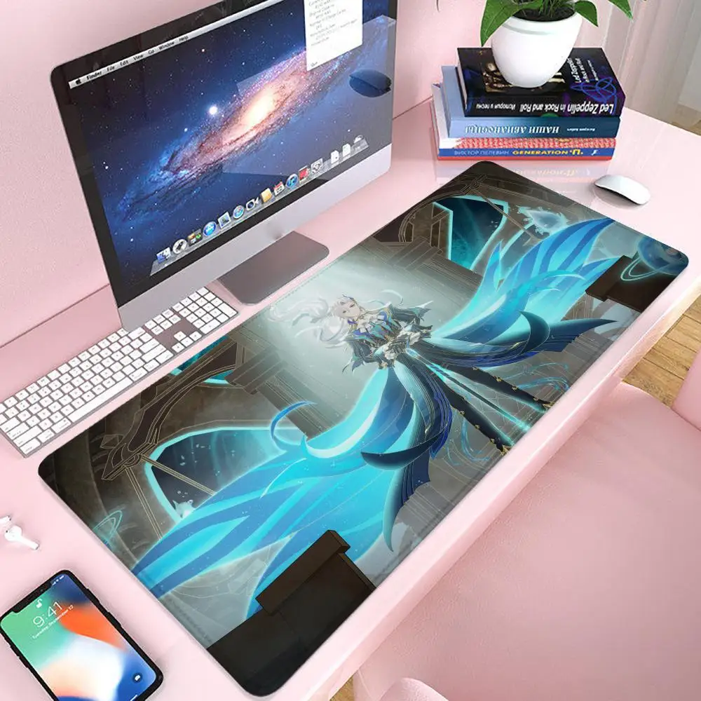 

Коврик для мыши Neuvillette Gaming 900 × 400 Коврик для мыши Gamer Xxl Коврик для мыши Офисные аксессуары Клавиатура Длинный коврик Коврик для компьютерного стола