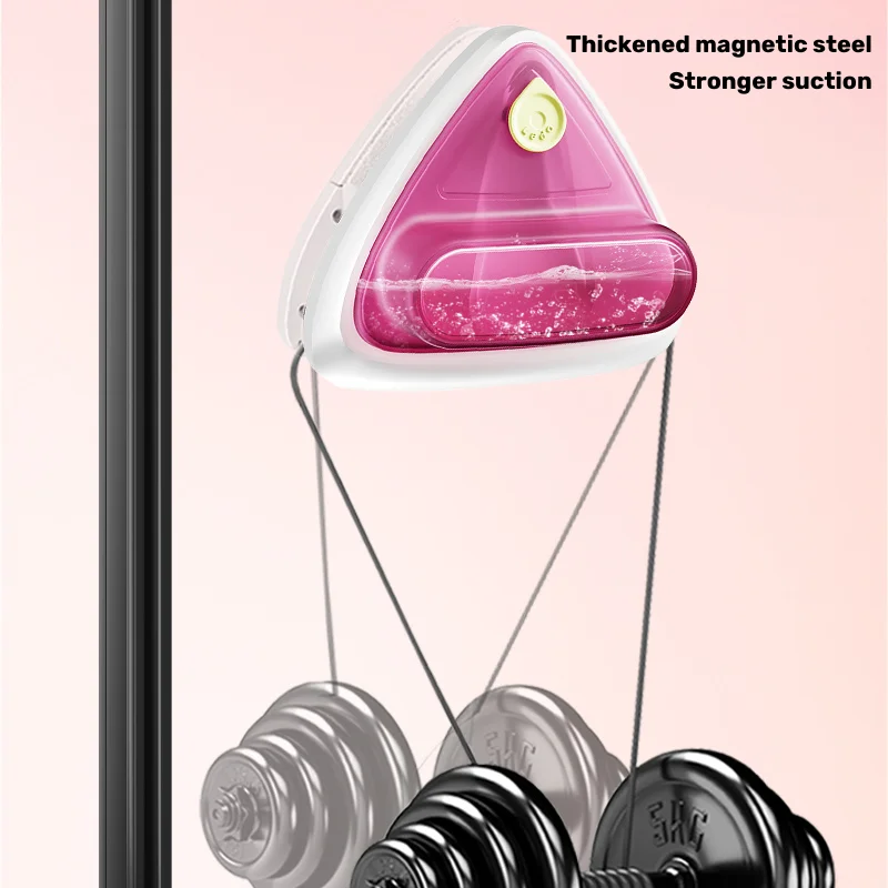 Magnetic Window Cleaner Glass Window Cleaning Tool Automatic Water Discharge Double-layer Wiper for Household Office 3-8 8-15mm