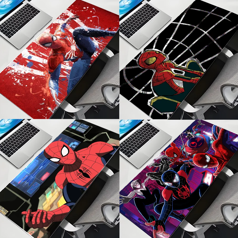 

M-Marvel S-Spider-Man Anime Mousepad New Arrivals Large Gaming Mousepad L XL XXL Gamer Mouse Pad Size For Keyboards Mat