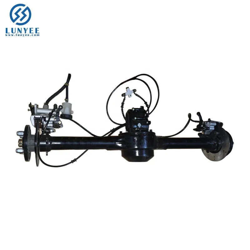 

60v 72v 2000w Electric tricycle four-wheeled modified vehicle assembly complete disc brake rear differential axle