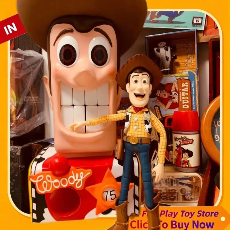 

In Stock Wild Disney Woody Big Die Assembled Building Block Game Ball Cartoon Character Building Block Model Game Toy Story Gift