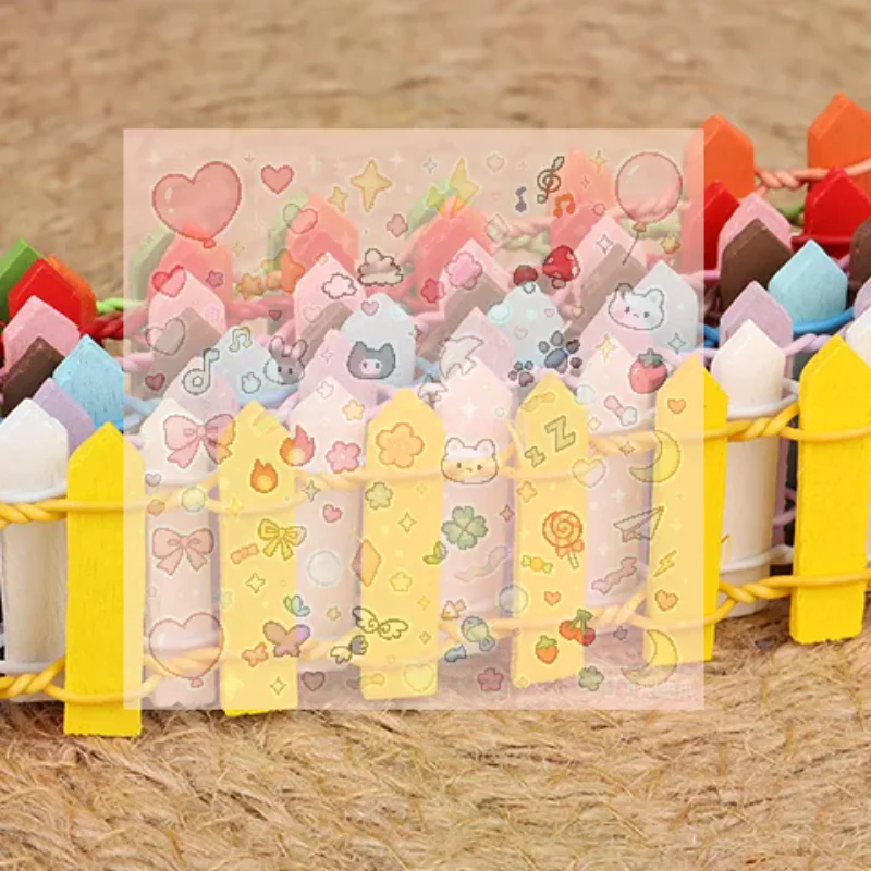 5Pcs Miniature Small Wood Fence DIY Fairy Garden Micro Dollhouse Gates Decor