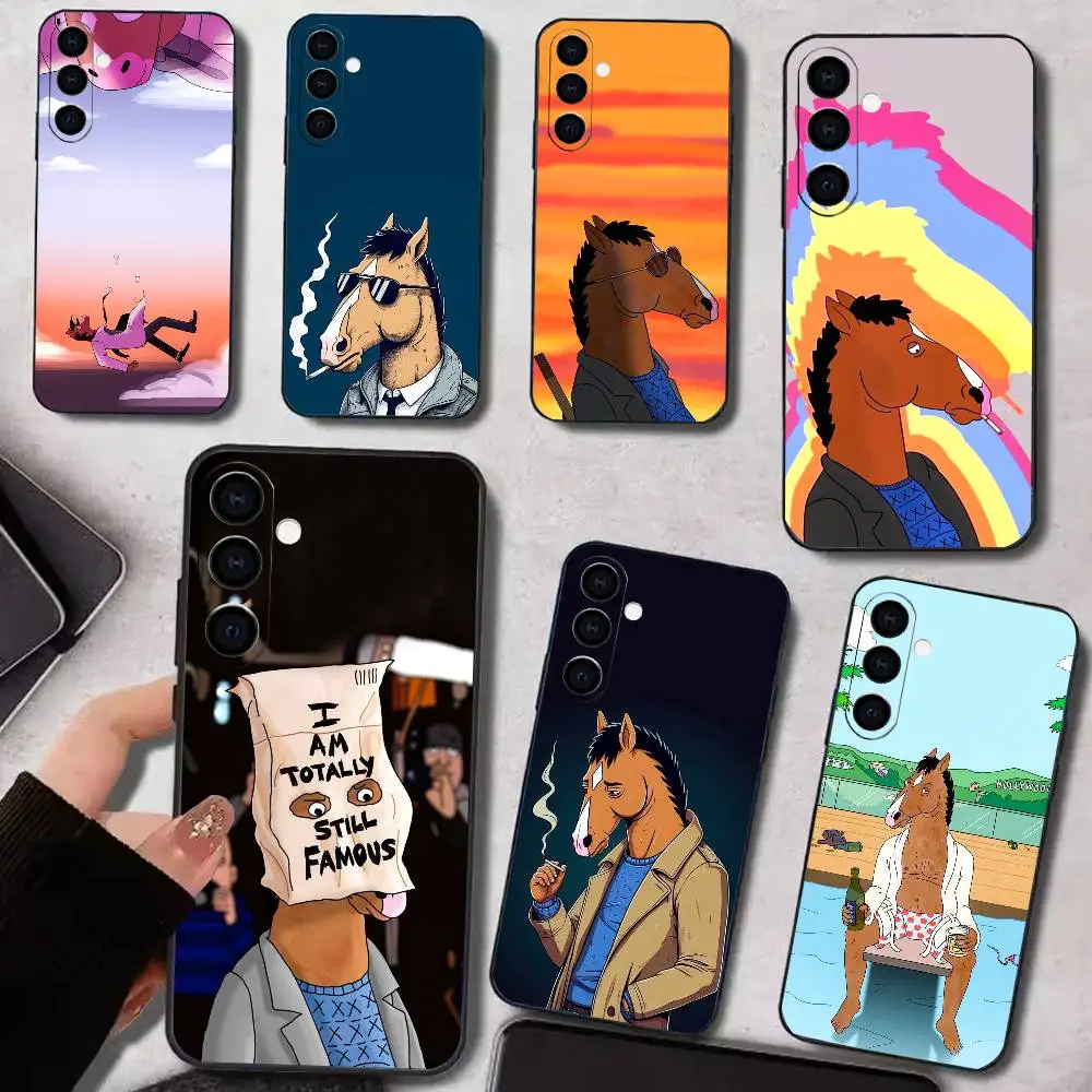 B-Bojack H-Horseman   Phone Case Silicone Soft For Samsung Galaxy A73,A72,A71,A70,A53,A52,A51