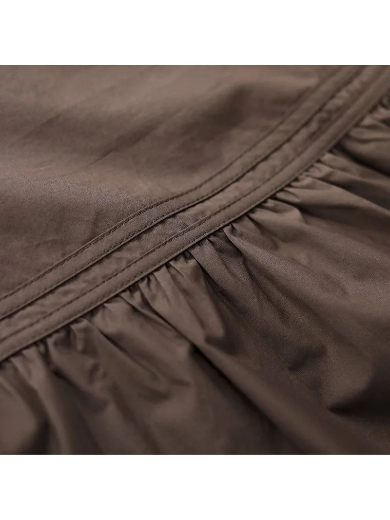 2026 Autumn Elegant Long Sleeve Tops Women Blouse Trend 2025 Casual Solid Loose Shirt Female Chemise Lace-Up Blusas Tunic