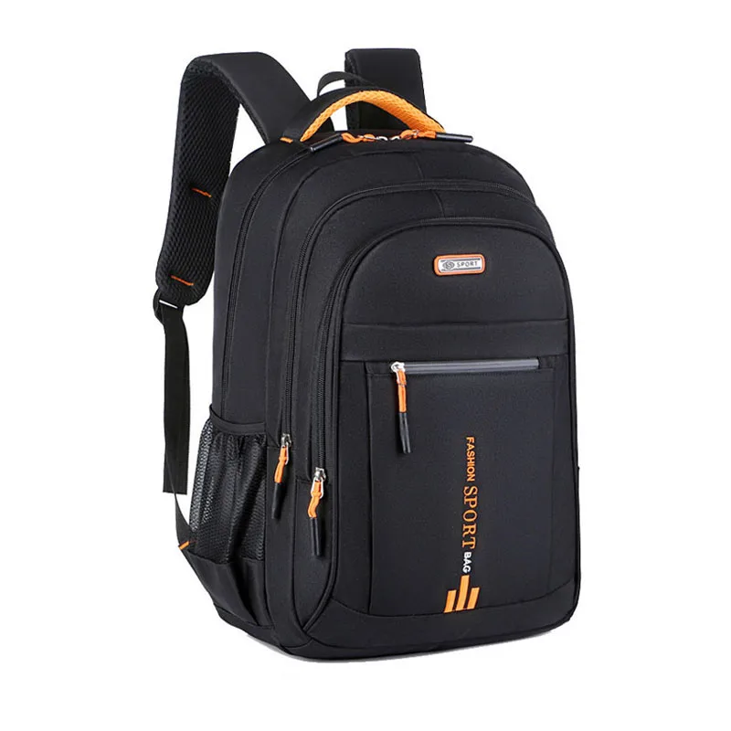 Men Backpack Waterproof Large Capacity Multi-layer Partition Comfortable Healthy Night Reflective Travel Leisure School Bag