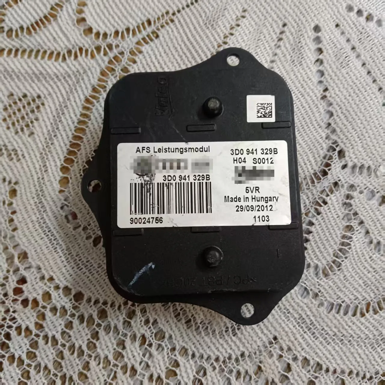 3D 0941329 B convient au module de commande de direction de suivi Magotan Shangku Phaeton AFS 13, contrôleur de carte d'ordinateur