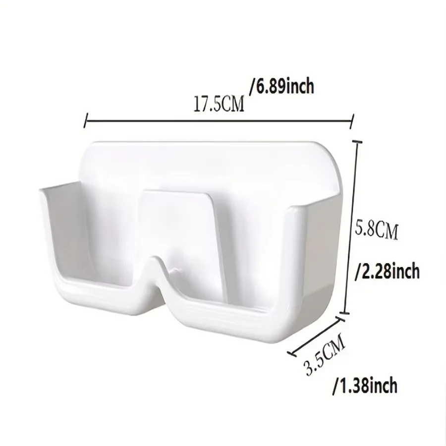 1pc wall-mounted glasses storage box Plastic glasses storage box Bathroom glasses storage box Display high-end sunglasses storag