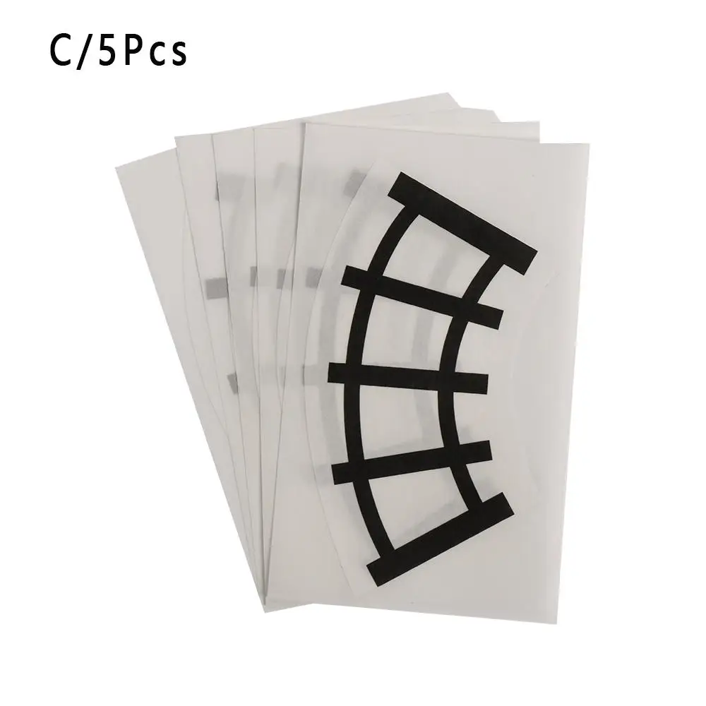 1/5Pcs Creative Route Mark Intelligence Study Road Signs Tool Traffic Sticker Safety Education Railway Road Tape