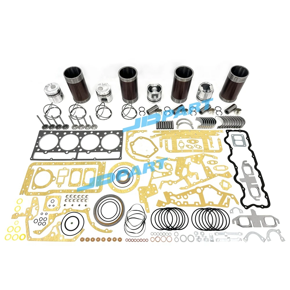 3304 Cylinder Liner Kit With Gasket Set Bearing&Valves&Guides For Caterpillar Engine Parts