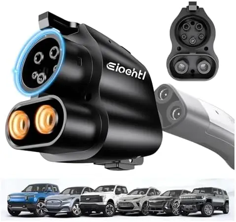 

Upgraded NACS to CCS Adapter - 500A/1000V, 250kW, Supercharger Compatible for CCS1 EVs