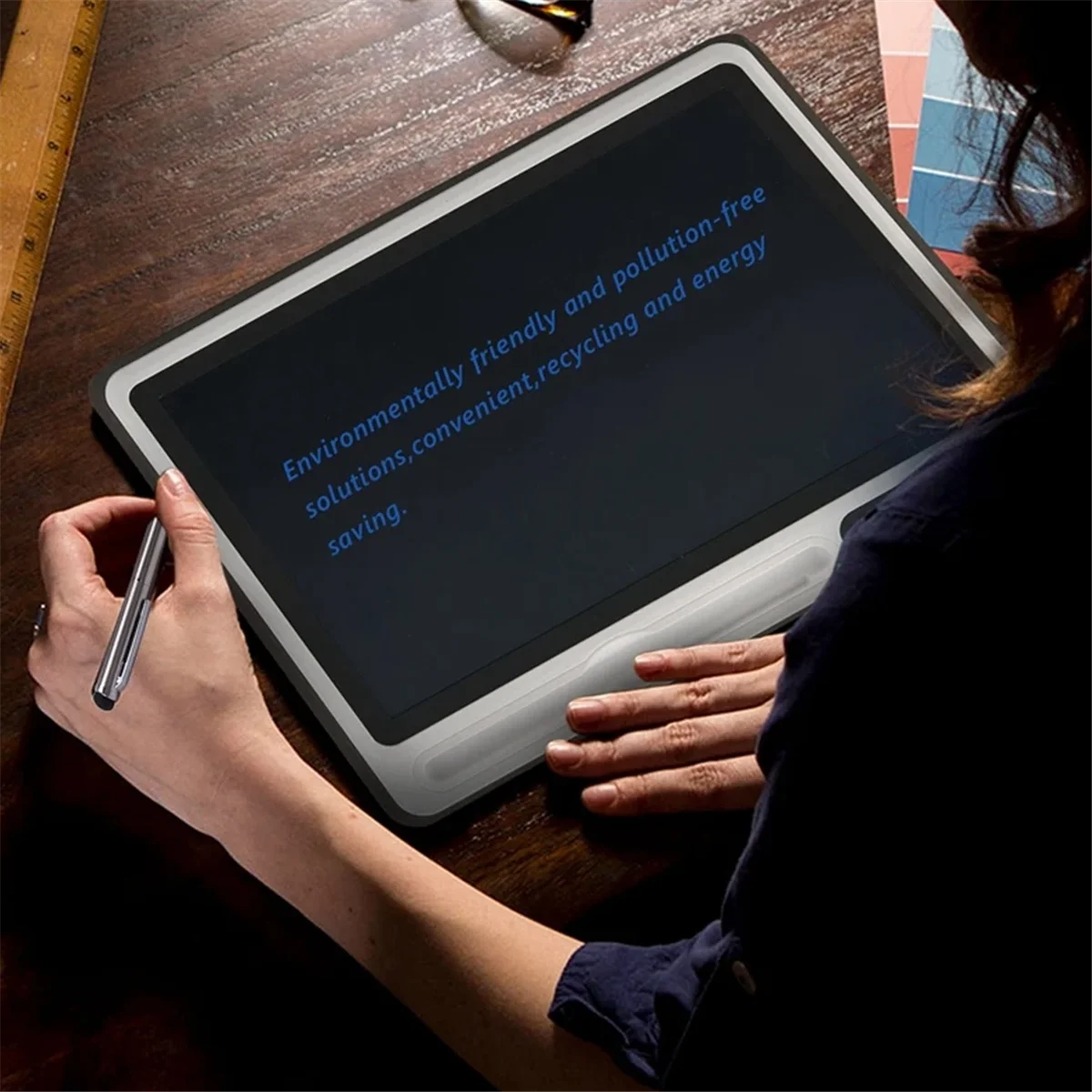 A10Z-10 Inch Smart Business Writing Board with Protective Case Lcd Drawing Tablet Children's Hand-Painted Board for