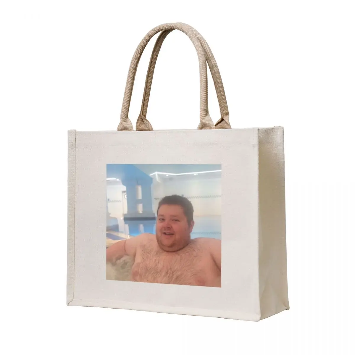 

Big Lee in The Tub Tote Bag tote bag men reusable shopping bags shopping trolley bag