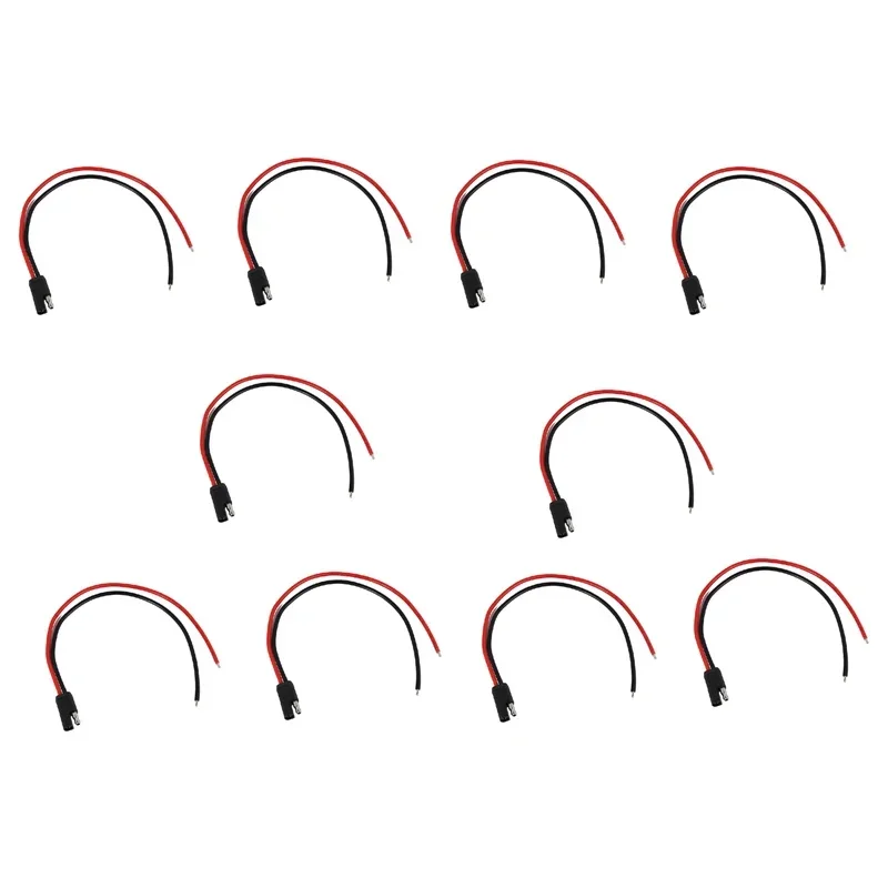 Lot 10pcs Mobile Car Radio 30cm Repeater Power Cable For Motorola GM300 GM950E SM50 M120 SM120 GM950I GM3188 GM3688 CDM1250