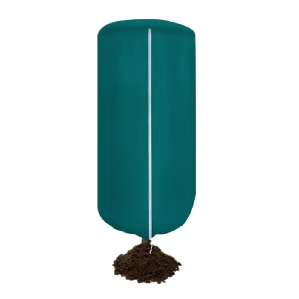 Plant Cover with Light Transmission Plant Freeze Protection Cover with Zipper Drawstring Reusable Frost Blanket for Outdoor