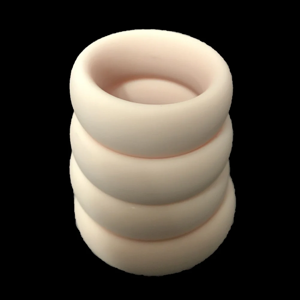남성용 실리콘 페니스 링, 사정 지연 섹스 토이, 발기 살, 콕 링, 딕, 코킹, 친밀한 상품, 섹스 샵, 4 가지 크기