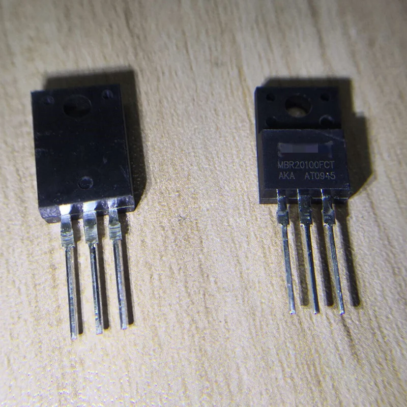 10pcs/lot MBR20100FCT MBR20100 DIODE SCHOTTKY 20A 100V ITO220AB