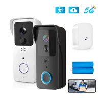 Video Doorbell 5G 2.4G WiFi 1080P Smart Outdoor Wireless Intercom Waterproof Wireless Camera Home Safety Doorbell Camera