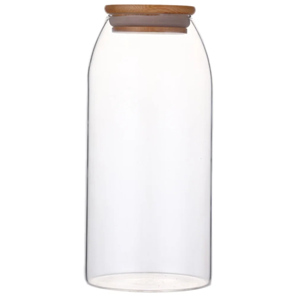 

Sealed Jar Glass Storage Containers Food Canister Tea Jars Fresh Keeping Transparent Kitchen Bottle Dry Fruits Coffee