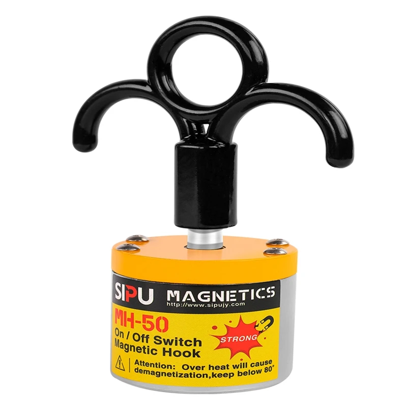 Magneet Magnetische Zuigijzer Draagbare Nieuwe Installatie-Vrije Veiligheid Hardware Opknoping Dragende Haken Magnetische Speciale Haken