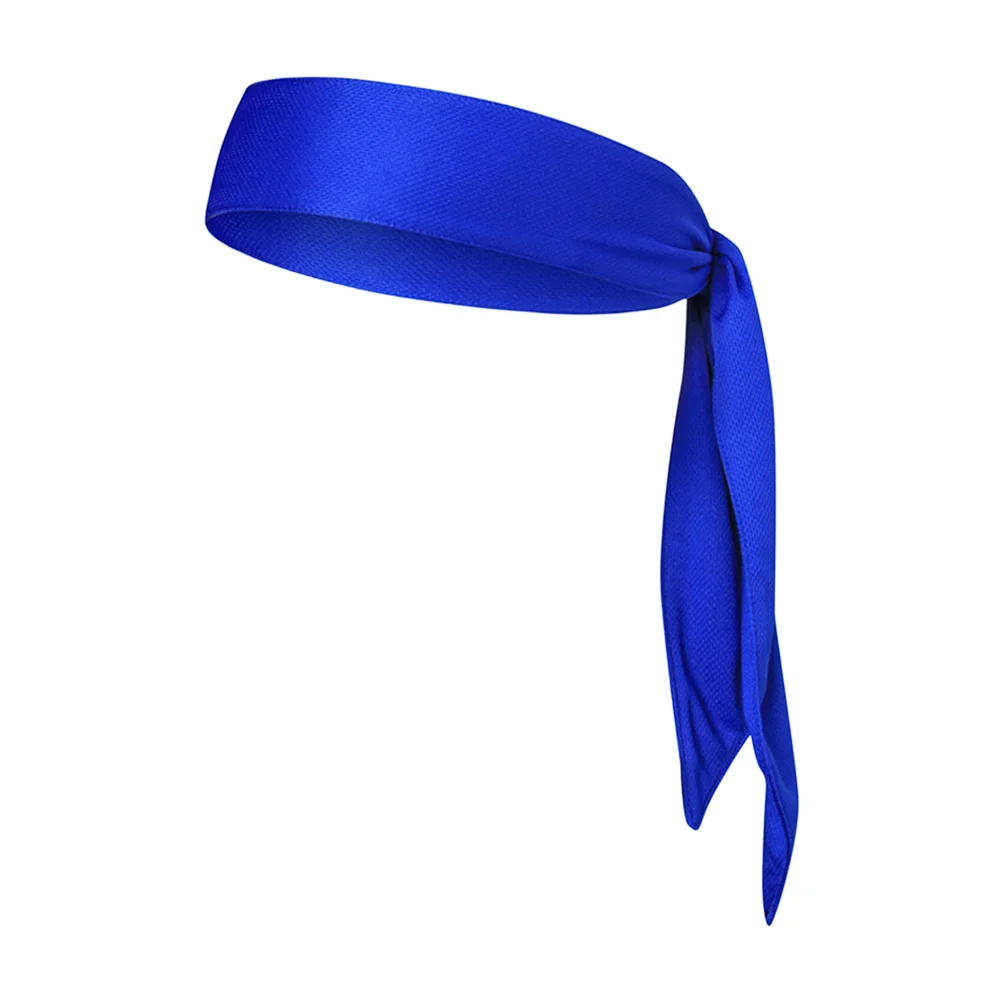 Sports Headband Tie Style Reusable Sweat Absorbing Headwear for Men Women Running Gym Exercise Lightweight Comfortable Unisex
