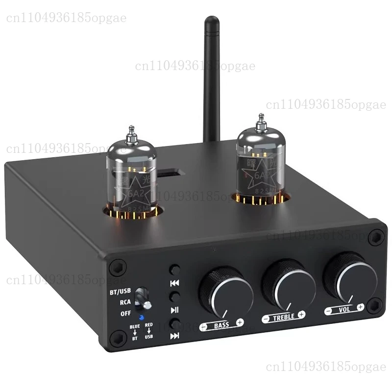 USB Bluetooth 5.0 Lossless HIFI Bile Machine High and Low Sound Tube Pre-amplifier